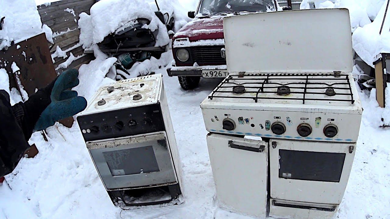 Вывоз газовых плит с утилизацией в Иркутске в октябре
